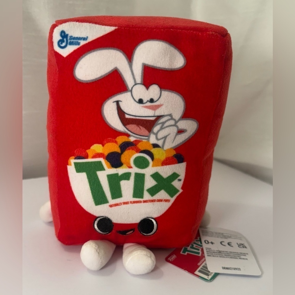 Funko Pop! Plush Trix Cereal Box General Mills GM NWT